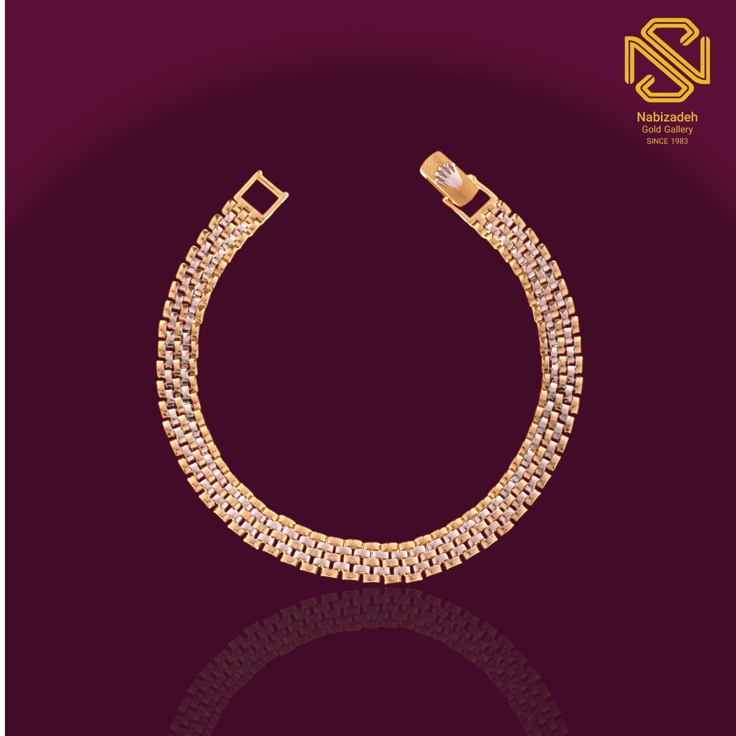 دستبند رولکس بافت یک