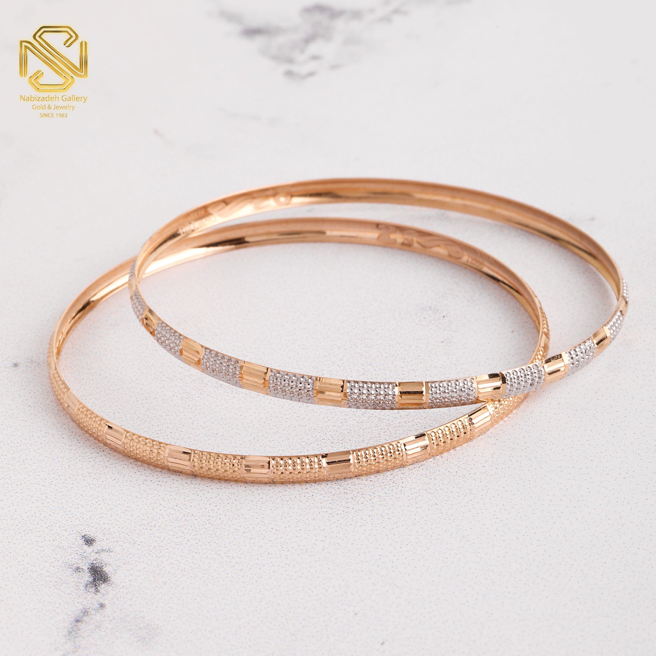 النگو مرسده سایز سه B225 2 النگو مرسده سایز سه B225