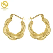 گوشواره چفتی آکوا پیچ E119 35 گوشواره چفتی آکوا پیچ