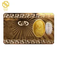 شمش 24 عیار 900 سوتی ققنوس G067 7 شمش 24 عیار 900 سوتی ققنوس