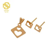 نیم ست لیزری دو قلب مربع