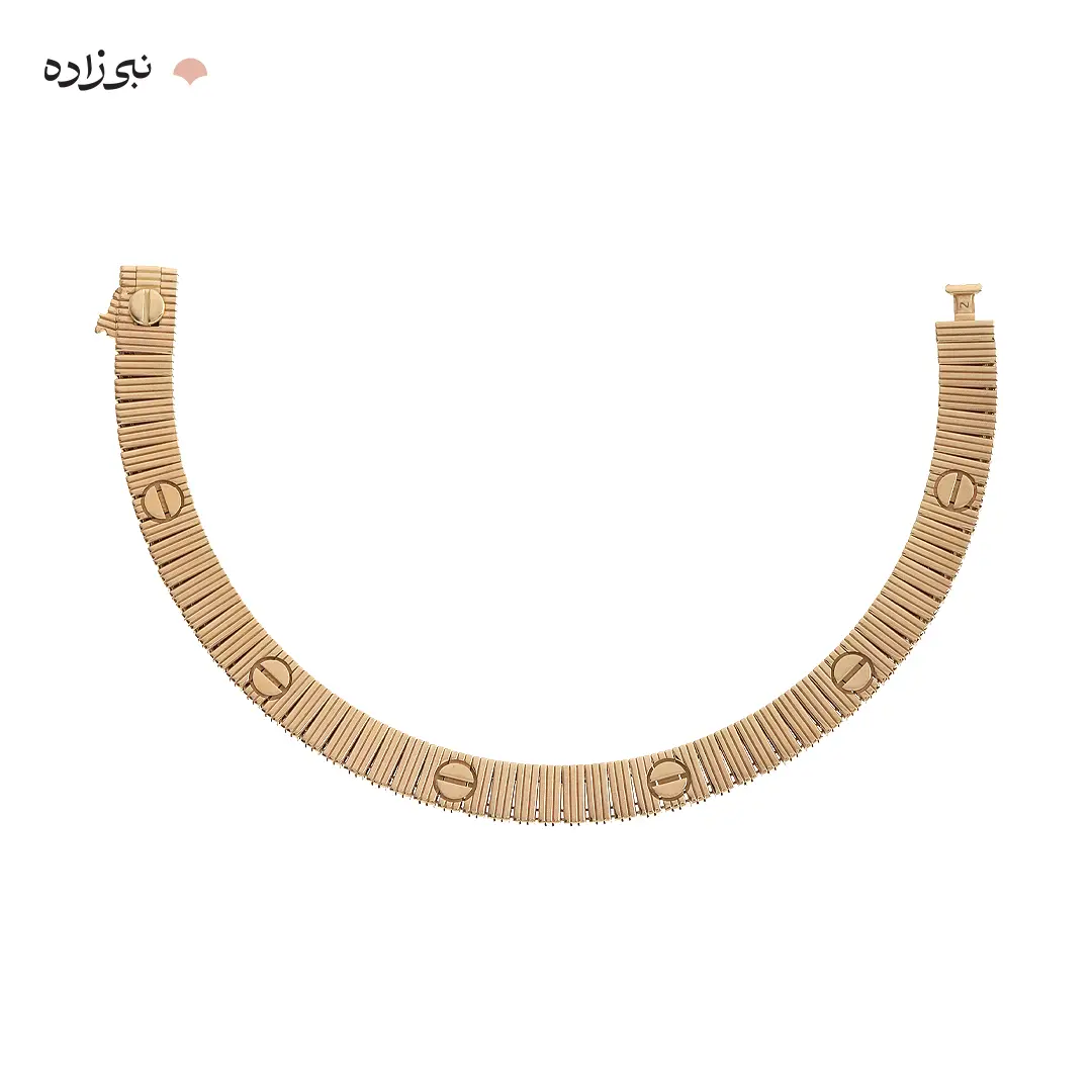دستبند کارتیه لاو طلایی لخت نیم پهن (unlimited) B253 1 دستبند کارتیه لاو طلایی لخت نیم پهن (unlimited)