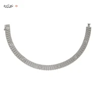 دستبند کارتیه لاو سفید لخت نیم پهن (unlimited)