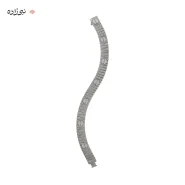 دستبند کارتیه لاو سفید لخت پهن (unlimited)