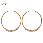گوشواره حلقه ای البرنادو طلا E125