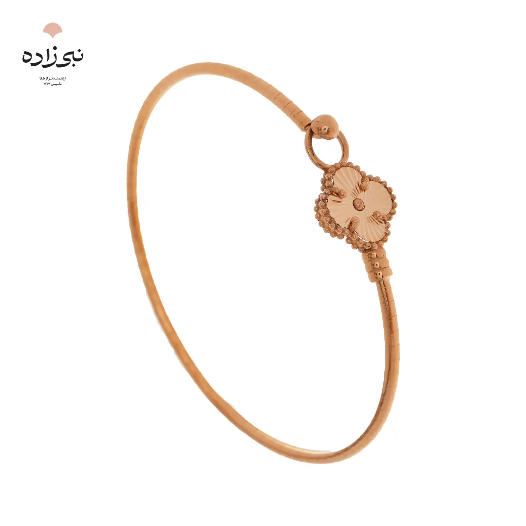 دستبند بنگل ون کلیف چفتی B259 1 دستبند بنگل ون کلیف چفتی B259
