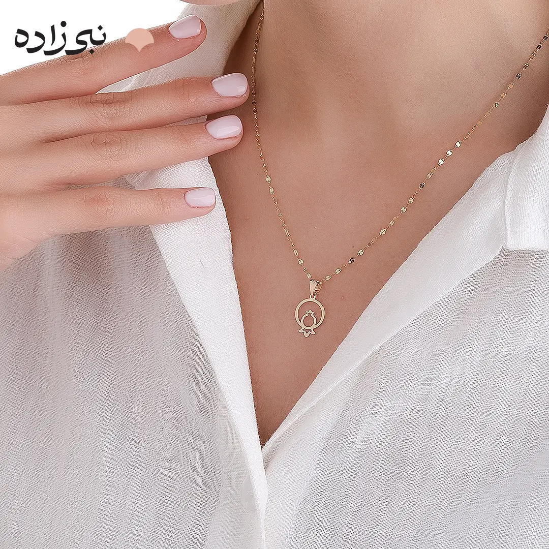 پلاک لیزری انار طلا C225 3 پلاک لیزری انار طلا C225